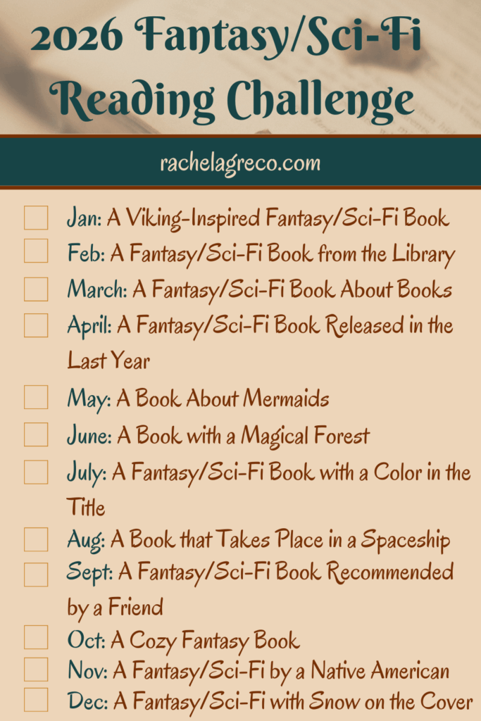 2026 Fantasy/Sci-Fi Reading Challenge