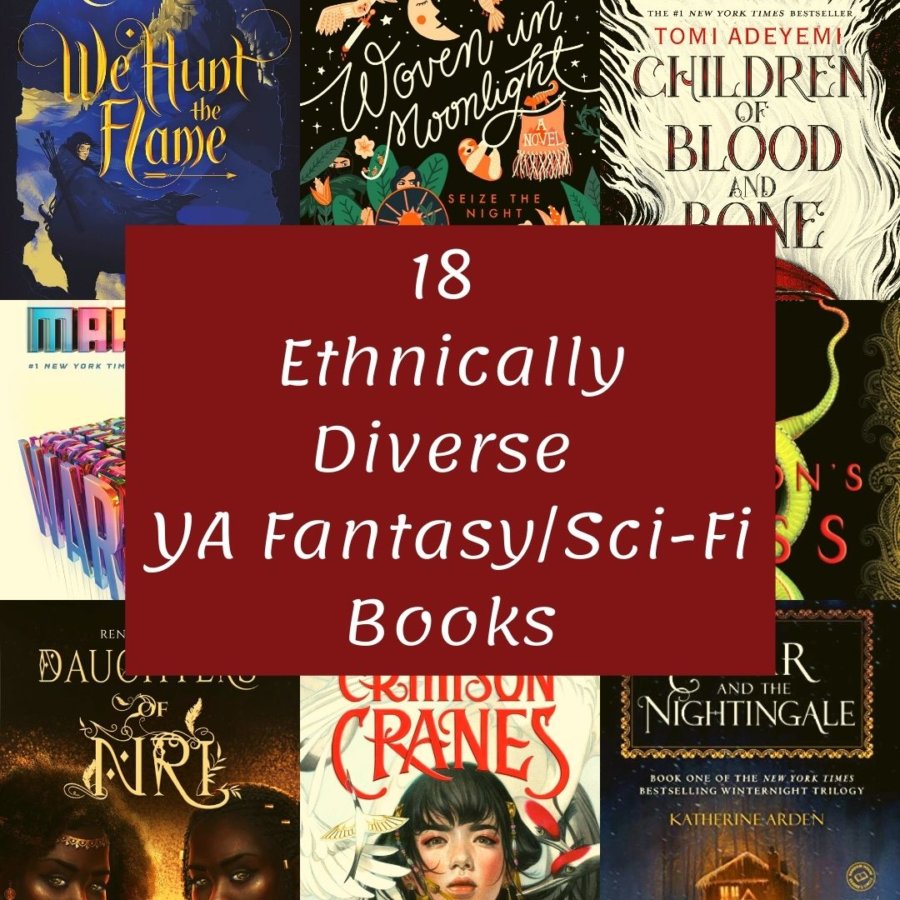 You are currently viewing 18 Ethnically Diverse YA Fantasy and Sci-Fi Books