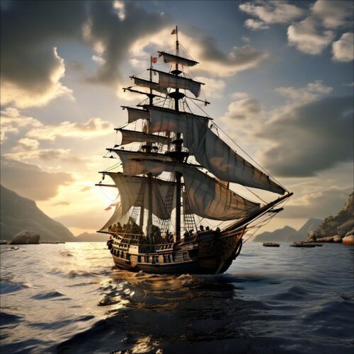 Read more about the article 20 Pirate Fantasy Books of the Seas and Skies